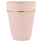 Cup pale pink with gold rim fra GreenGate - Tinashjem